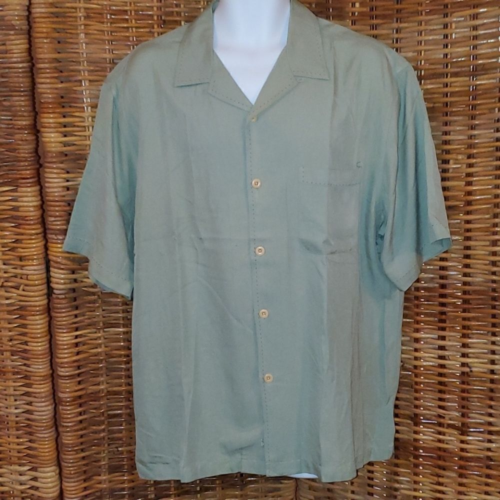Vintage Nat Nast Silk Shirt L